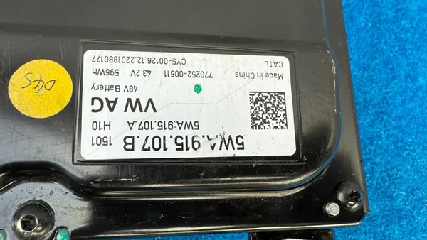 Bateria VW Golf 8 VIII Seat Skoda Audi Cupra K100/660WZ image 5