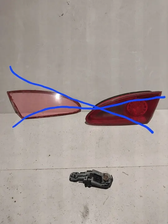 Insert de lampe arrière pour Seat Leon II 05-12 image 1