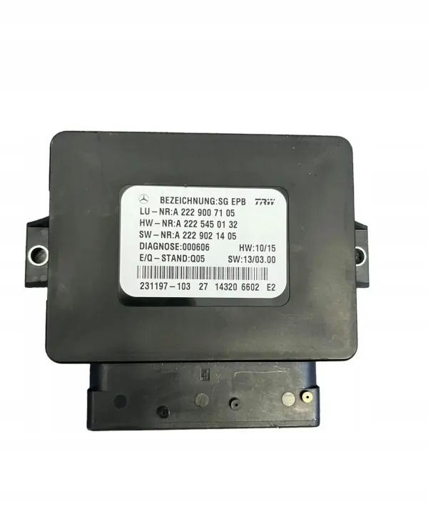 Mercedes Handbremse Steuermodul A2229007105 image 2
