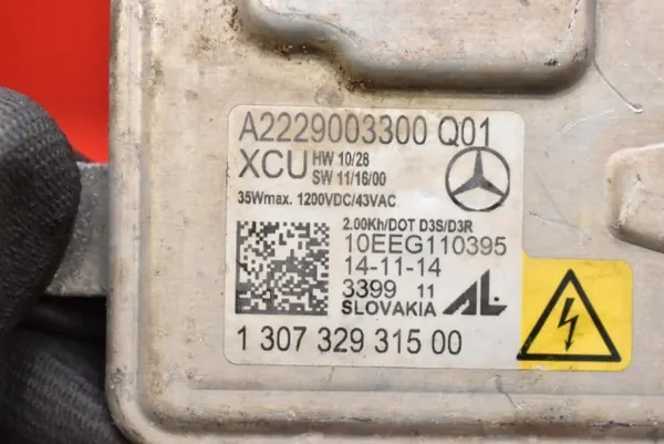 Ksenon-virtalähde OEM A2229003300 Vasen Mercedes CLA image 3