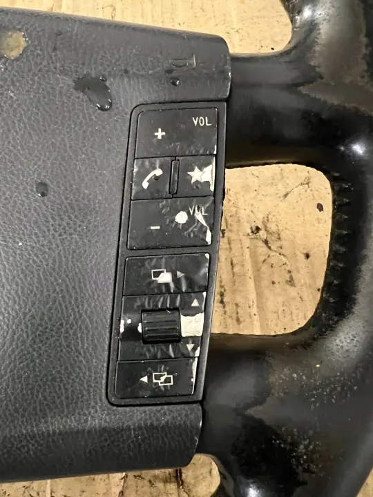 VW Touareg 5.0 TDI ohjauspyörä OEM 3d0419091k ilmatyynyllä image 4