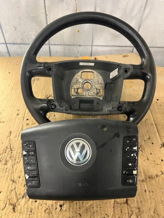 VW Touareg 5.0 TDI ohjauspyörä OEM 3d0419091k ilmatyynyllä image 7