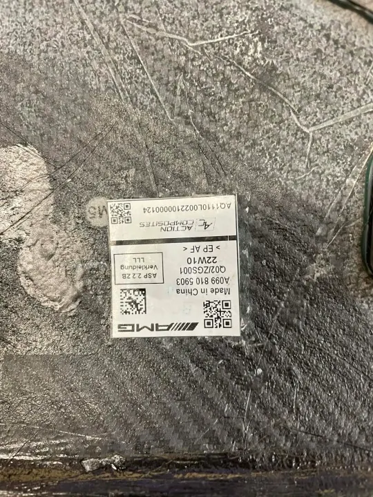 Mercedes AMG Carbon Spegelhölje OEM A0998106003 image 7