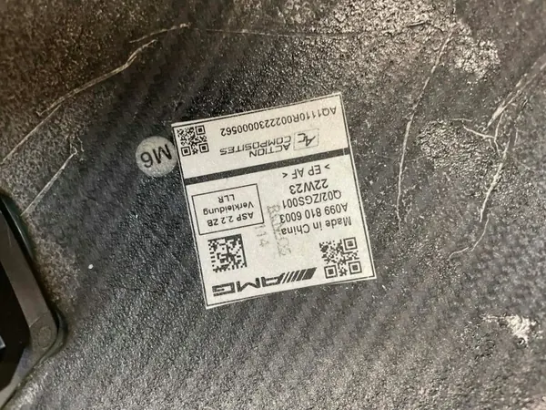 Mercedes AMG Carbon Spegelhölje OEM A0998106003 image 9