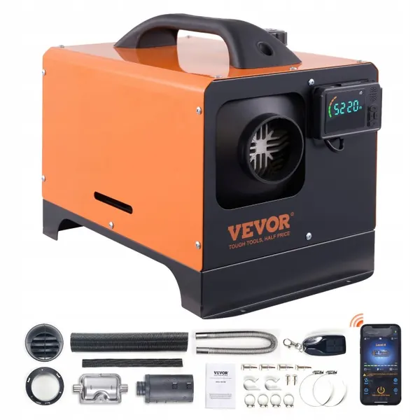 Vevor 8kW 12V Bluetooth diesellämmitin ZCJRQWS12V8KW52EEV9 image 2