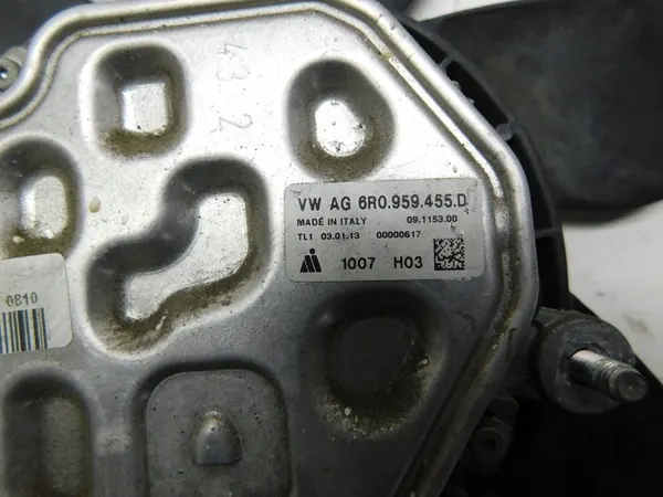 Kylfläkt 6R0959455D Audi A1 8X Polo V Ibiza IV Fabia II image 3