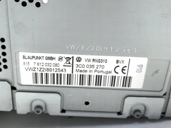 Rádio VW Scirocco III 3C0035270 OEM LORK-387-28231 image 5