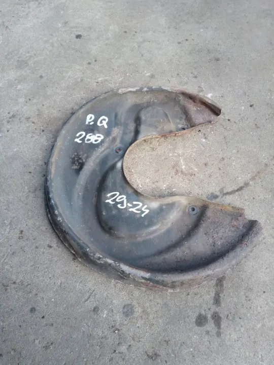 Bakre bromsskiva OEM 8E0615612Q för Audi A4 B7 image 2