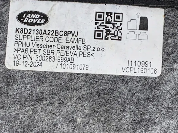 Mattojen sarja OEM LORK-2225-141906 Land Rover Evoque image 6