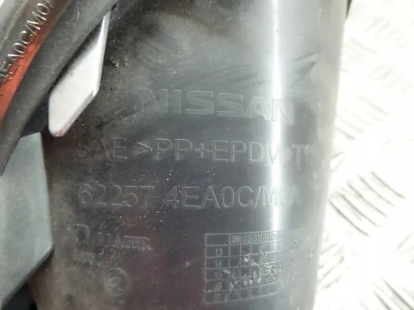 NISSAN QASHQAI J11 13-17 Cornice Fendinebbia Sinistra Cromo image 5