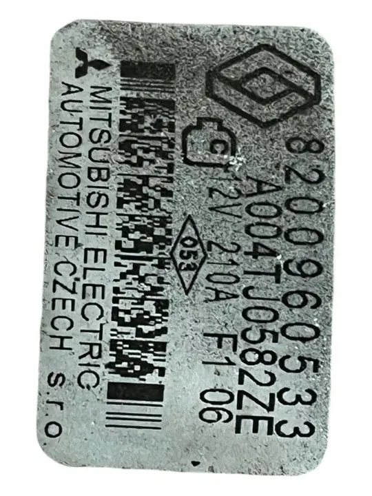 Vaihtovirtageneraattori Renault OE 8200960533 image 5