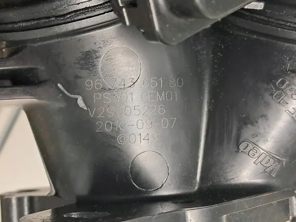 Drosselklappe Citroen Peugeot 2.0 HDI 9674365180 image 9