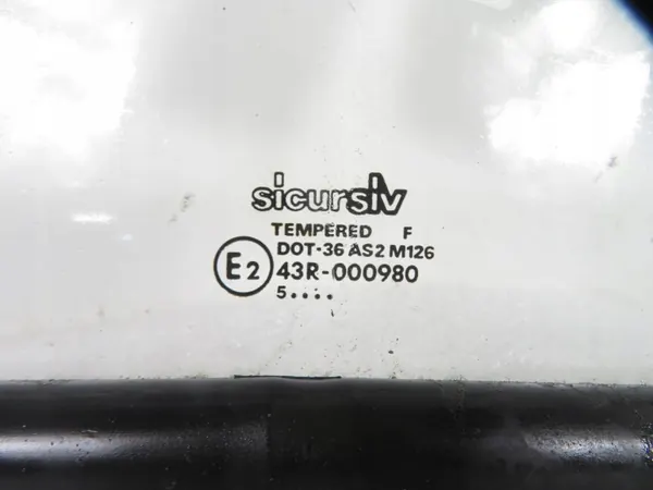 Scheidingswandglas Fiat Ducato II FL OEM SZYBA SCIANY GRODZIOWEJ image 4