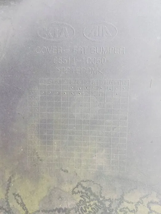 Paraurti anteriore KIA CARENS CRDI 2007 86511-1D050 image 6