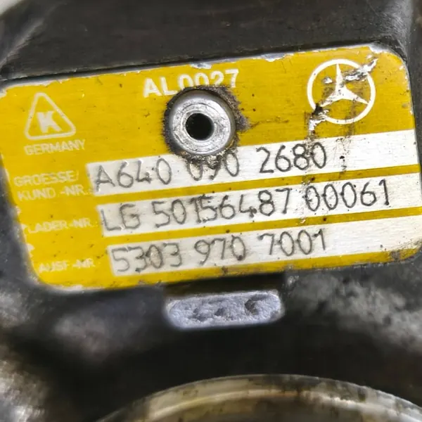 TURBOCOMPRESOR MERCEDES CLASE A-B W169 W245 A6400902680 image 9