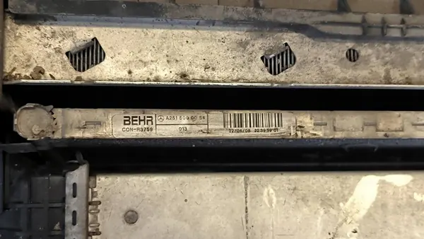 MERCEDES ML W164 3.0 CDI Koelventilator Set A1645000493 image 4