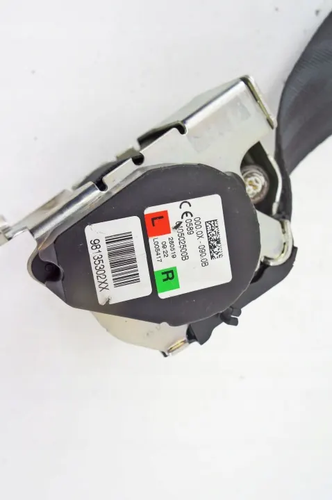 OEM TN039 98135302XX Höger Bakre Säkerhetsbälte Peugeot 508 II image 5