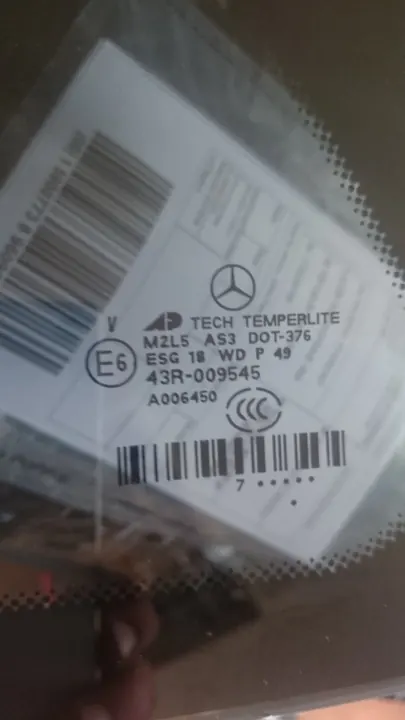 OEM 146544 Vasen Taka Tuuletusikkuna Mercedes GL W164 image 3