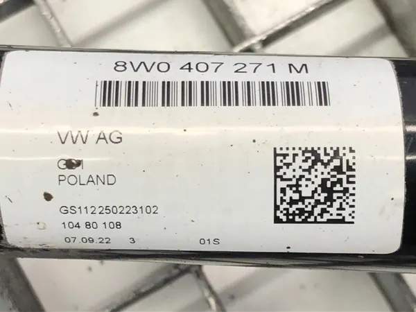 Vänster framaxel Audi A4 B9 8W0407271M image 4