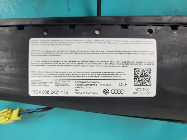 VW Passat B6 höger gardinairbag OEM PRKA114221657116 image 3