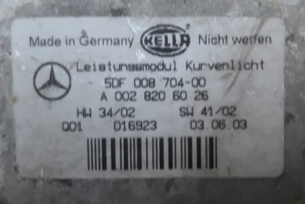 Stuurmodule Mercedes-Benz OE A0028206026 image 3