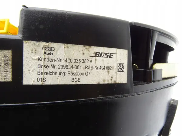 Subwoofer Bose OEM 4L0010549 pour Audi Q7 4L image 6