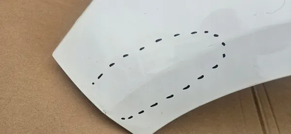 Parafango Anteriore VW UP Sinistro Bianco image 2