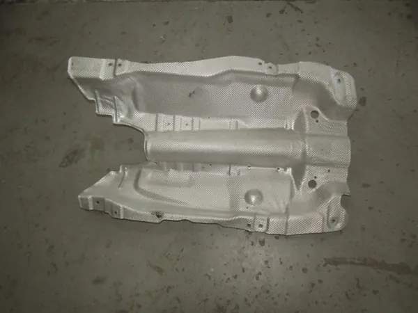 Bentley Continental GT Tunnel Warmtescherm OEM 3W0301059A image 2