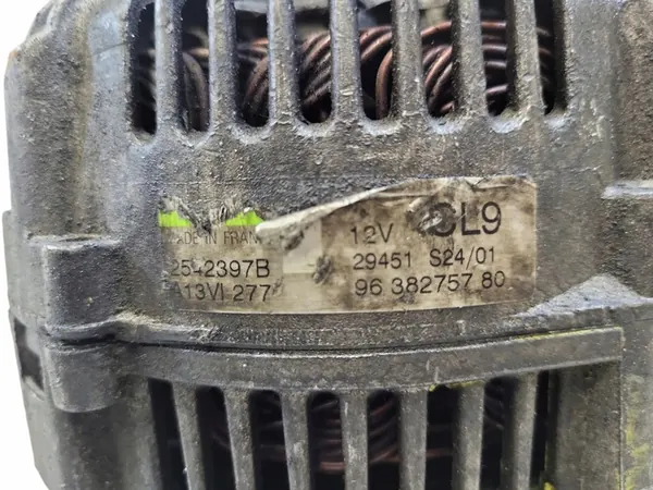 Vaihtovirtageneraattori Citroen OE 9638275780 image 6