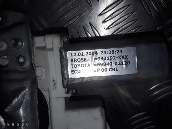 Régulateur de vitre Toyota OEM 6984002120 - Occasion image 3