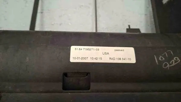 Radiador completo BMW X5 E70 2.99L Diesel image 10