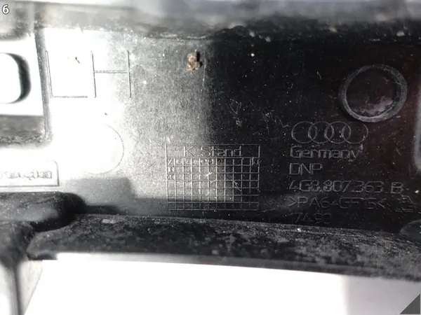 AUDI A7 4G8 14-18 Suporte de Escape Traseiro Esquerdo image 7