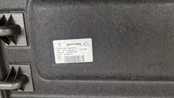 OEM 98114924ZD Kofferbakplank voor Peugeot 3008 II image 9