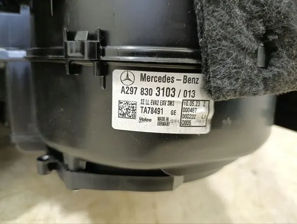 Carcasse de souffleur Mercedes-Benz EQE V295 2023 A2978303103 image 7