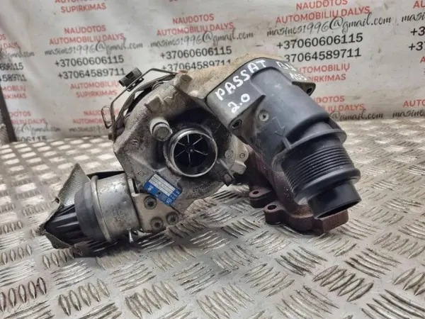 Turboahdin 03L253056G VW Passat B7 2.0 TDI image 2