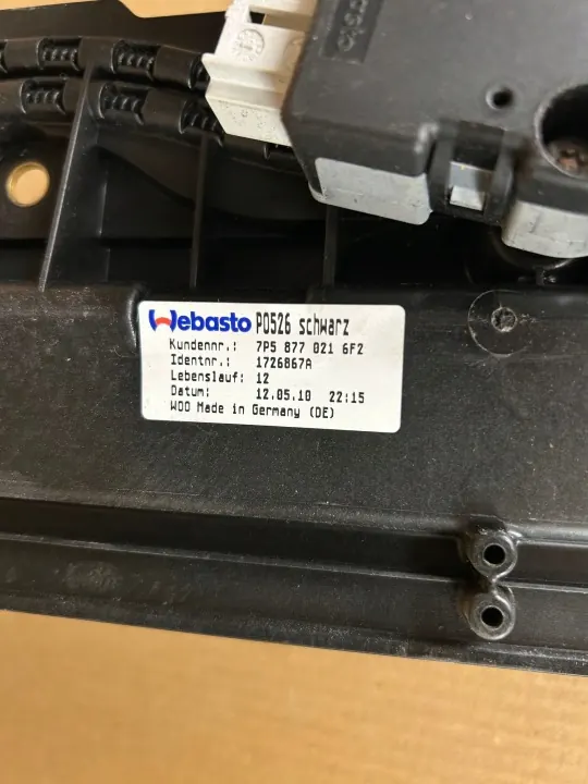 Porsche Cayenne Panoramatak OEM 7P5877021 image 4