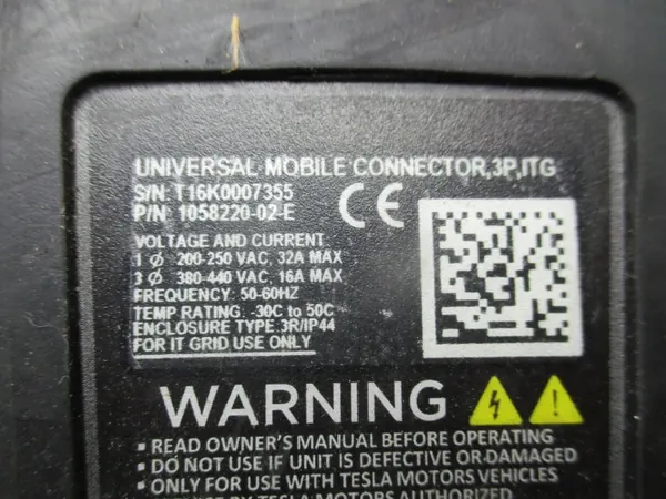 Tesla S 13- 32A laadkabel OEM 105822002E image 8