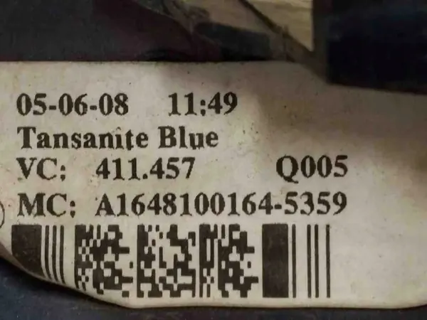 OEM A1648100164 Couvre-rétroviseur gauche Mercedes Classe R image 5