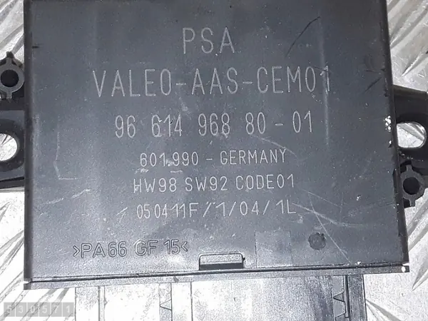 2011 Peugeot Expert ECU 9661496880 image 4