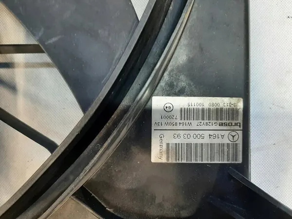 MERCEDES-BENZ W212 E-CLASS Koelventilator Behuizing A2125000493 image 6