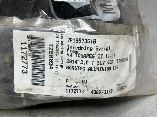 Cendrier OEM 7P1857351B pour Volkswagen Touareg II image 5