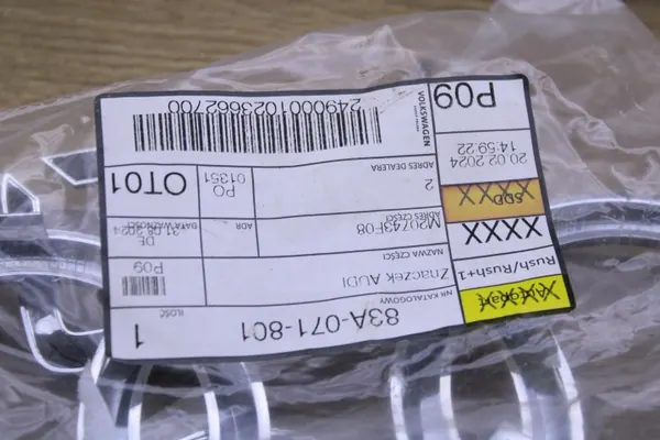 Audi Q3 2019-2025 Front-/Heckemblem OEM 83A071801 image 9