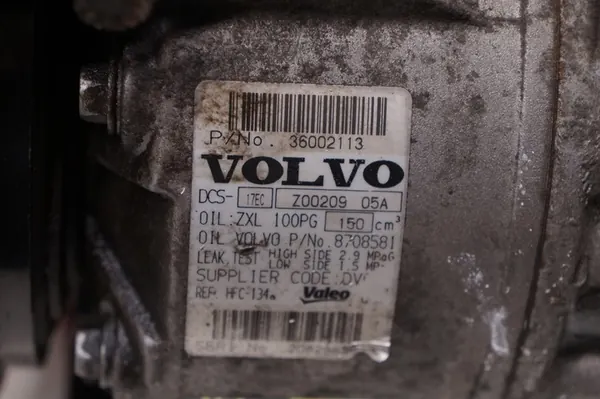 Ilmastointikompressori Volvo S80 II V70 III XC70 image 6