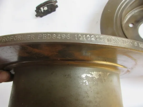 Jarrut levyt ja palat Taka NAPA PROFORMER PBD8496 image 10
