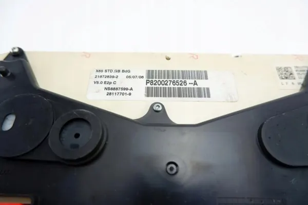 Cuentakilómetros Renault Clio II Lift 2003-2005 OEM 8200276526 image 5