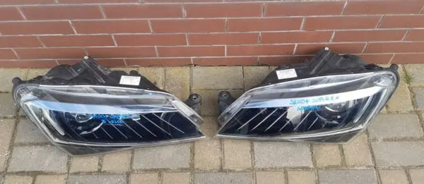 SKODA SUPERB III Bi-Xenon LED Ajovalot Vasemmalle Oikealle image 2