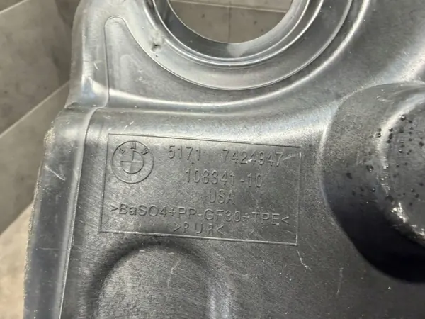 OEM 7424945 Conjunto Cobertura Parede Divisória BMW X5/X6 image 4