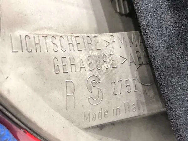 LUZ TRASERA DERECHA MERCEDES W245 A1698200377 image 6