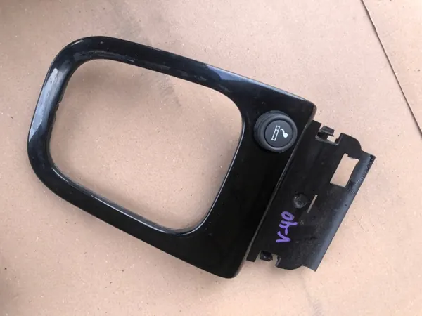 VOLVO S40 V40 versnellingspookkap OEM - Grijs/Zilver image 2