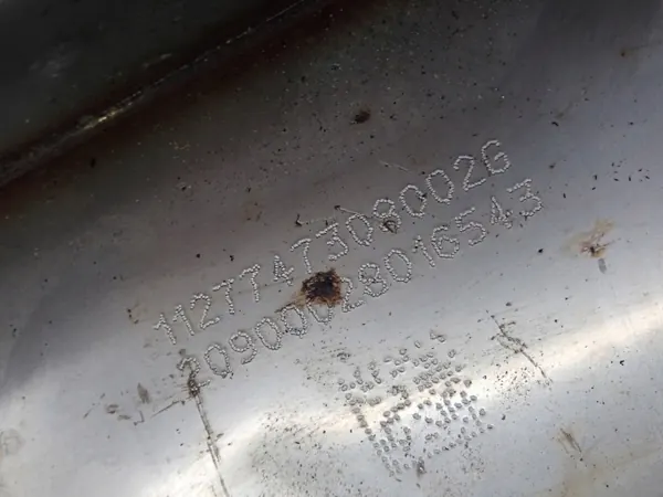 Filtre DPF Mercedes OEM 208023544R - Occasion image 5